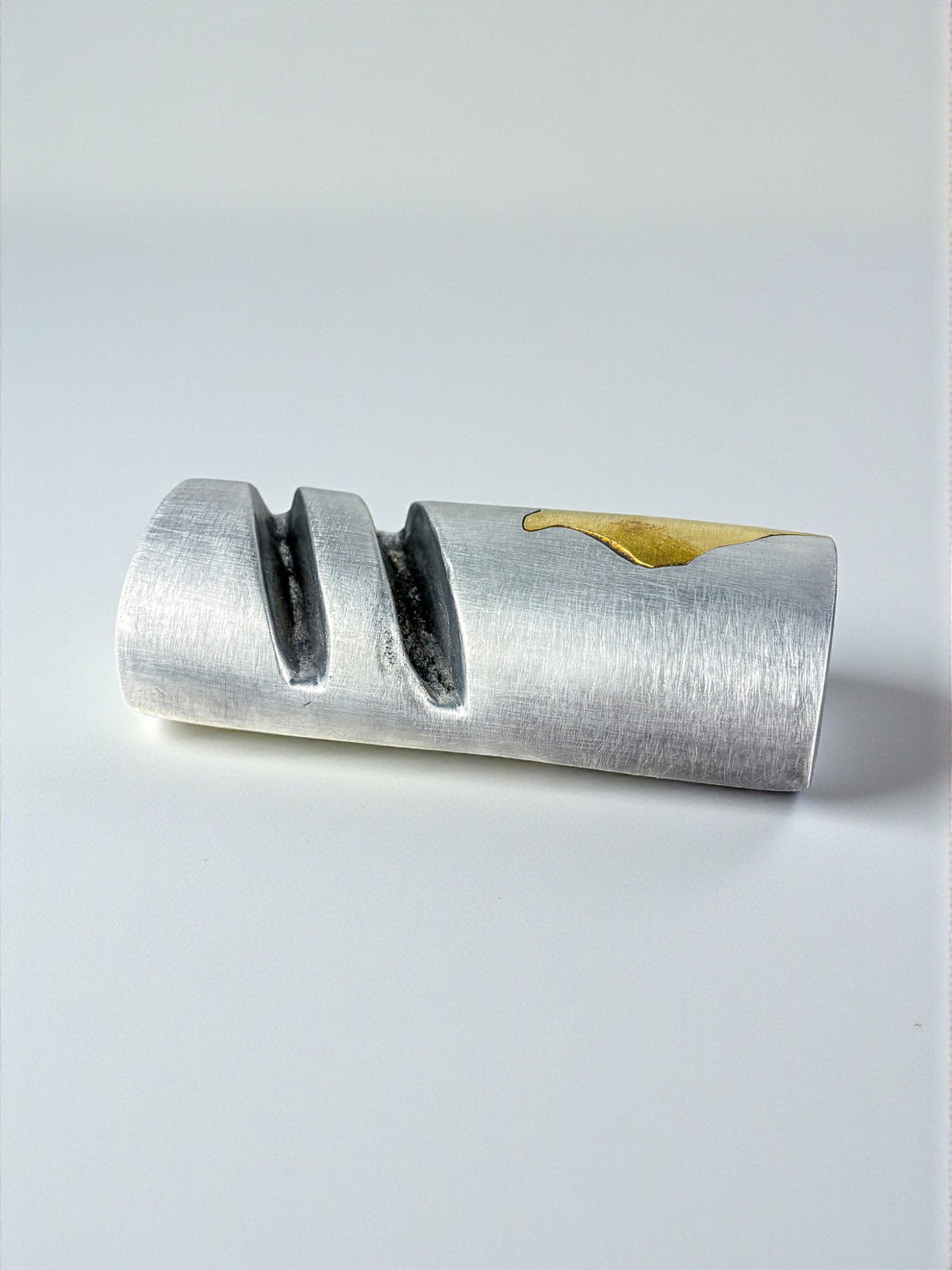 Brutalist card holder by Art3, 1980's, Spain