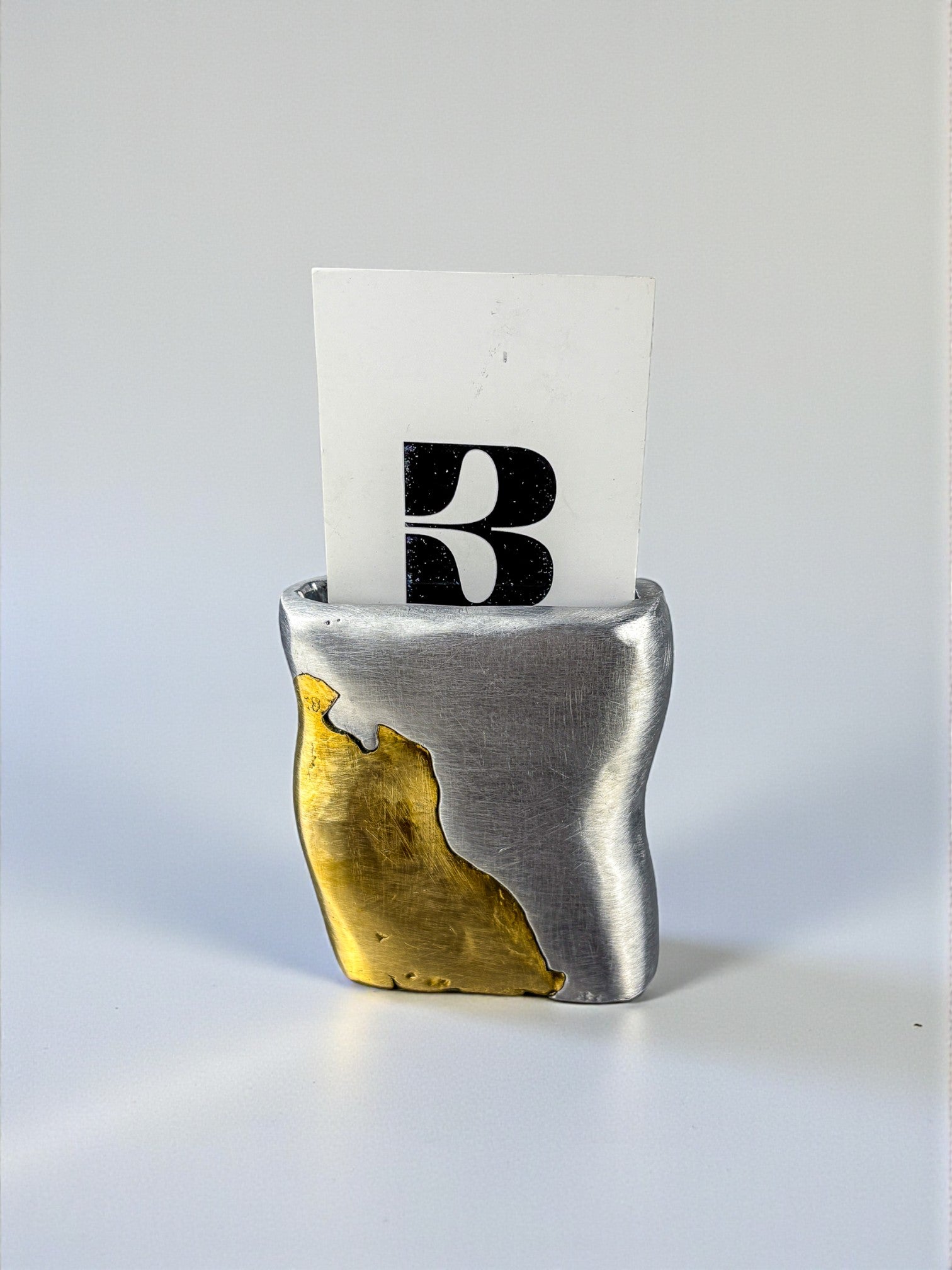 Brutalist pencil holder by Art3, 1980's, Spain