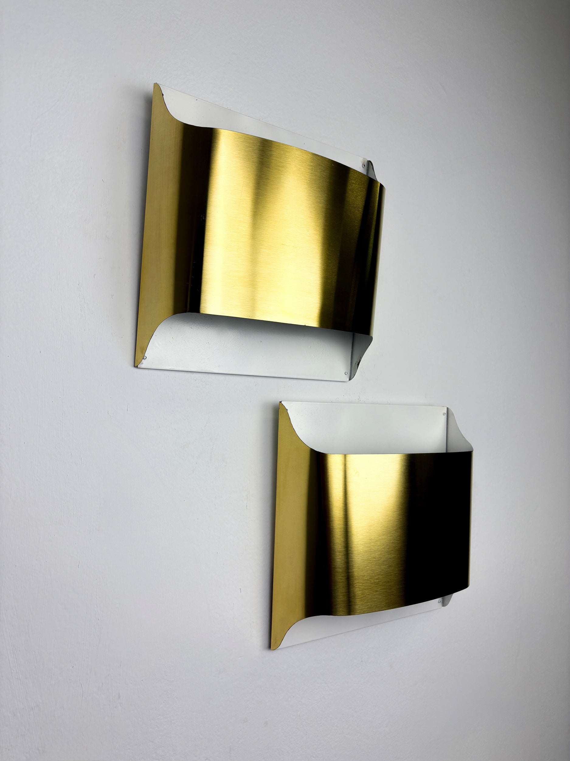 Pair of Dieter Witte Wall Lamps for Staff Leuchten - Germany 1970s
