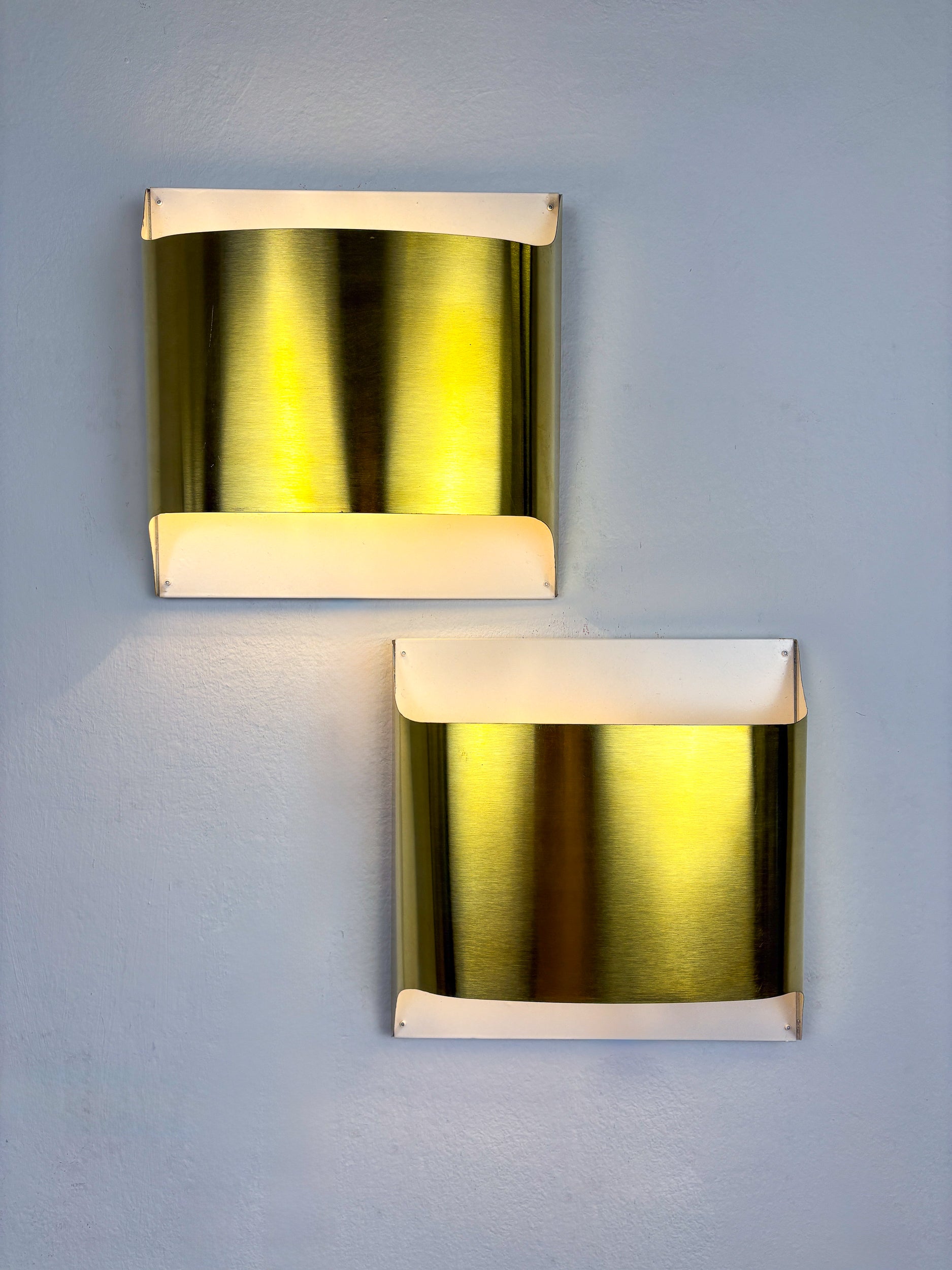 Pair of Dieter Witte Wall Lamps for Staff Leuchten - Germany 1970s
