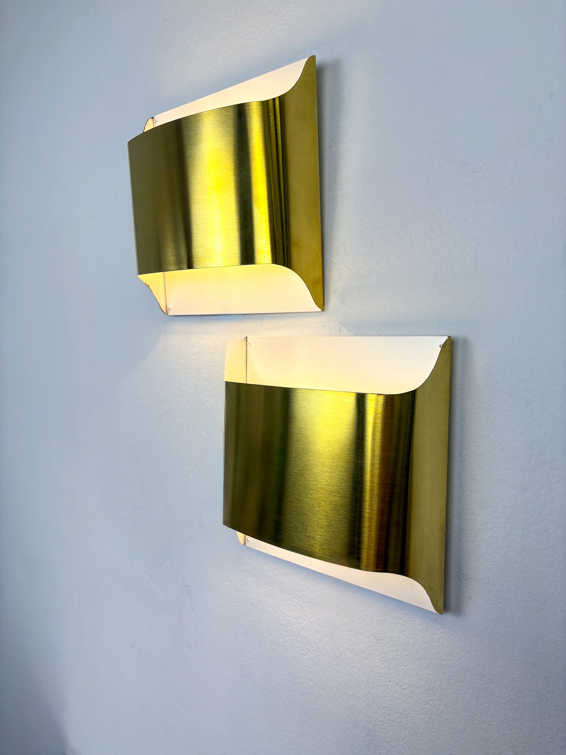 Pair of Dieter Witte Wall Lamps for Staff Leuchten - Germany 1970s