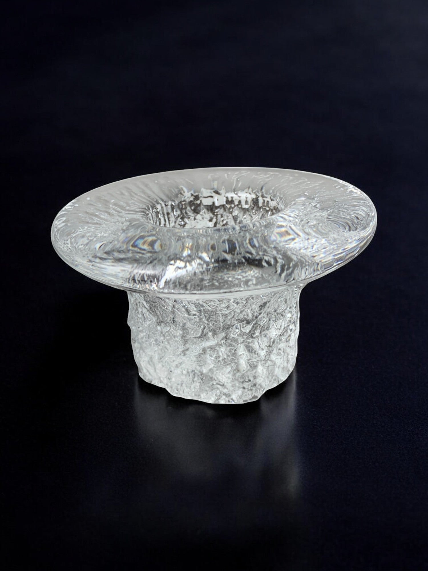 Ice cube candle holder by Peill & Putzler, Germany, 1970's