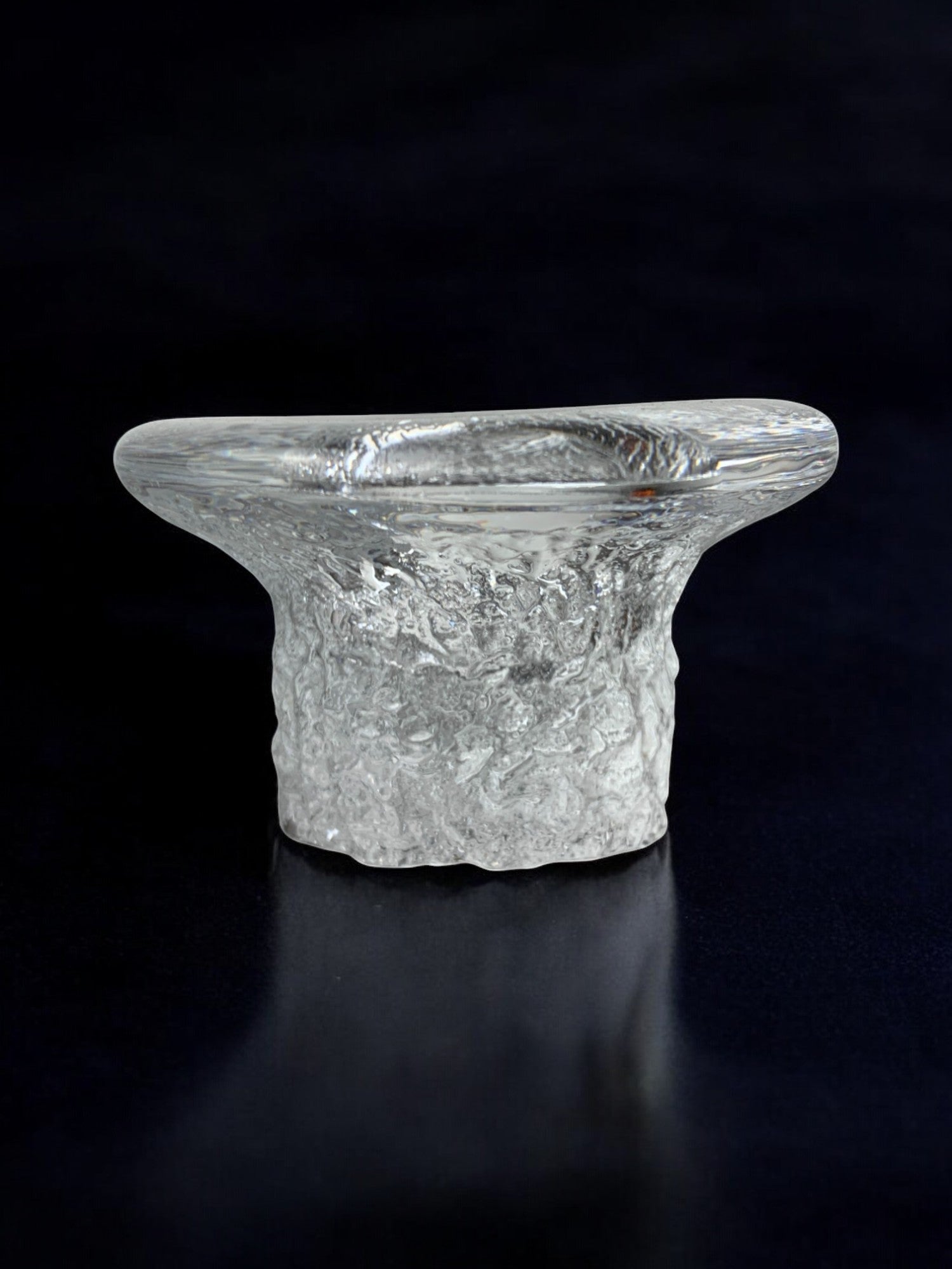 Ice cube candle holder by Peill & Putzler, Germany, 1970's