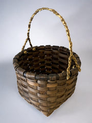 Brutalist basket by David Marhsall, Spain, 1970's