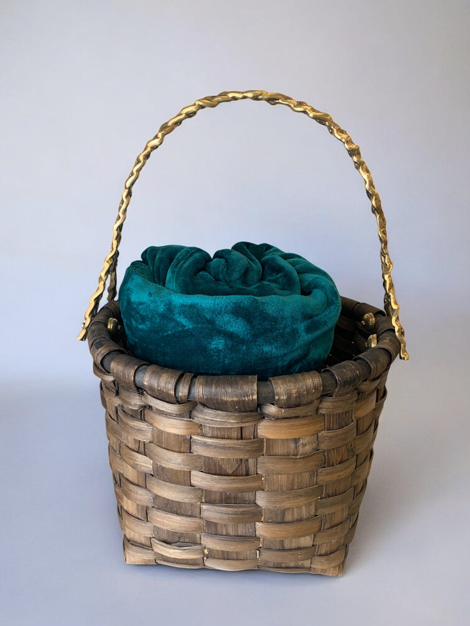 Brutalist basket by David Marhsall, Spain, 1970's