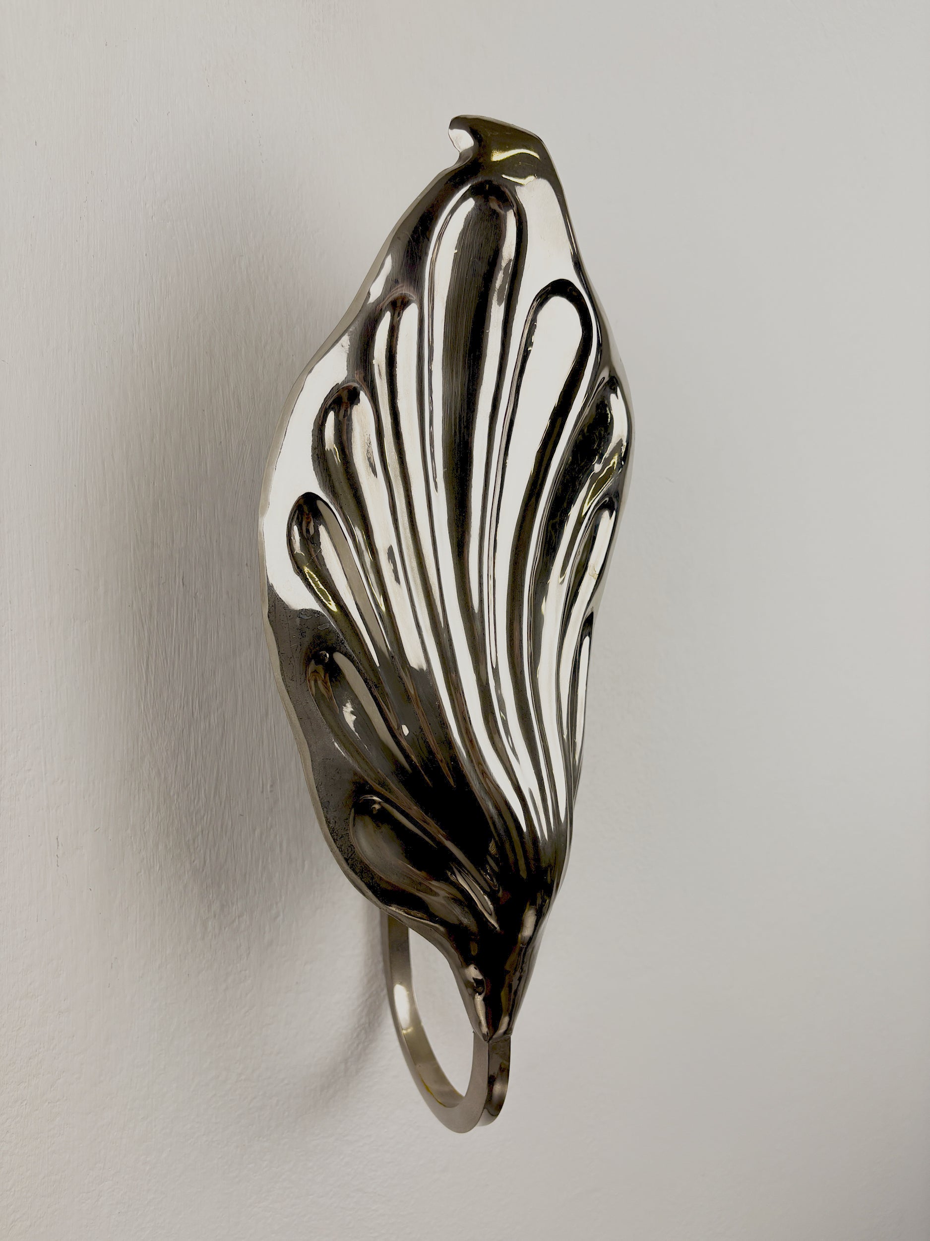 Pair of Tommaso Barbi "Rhubarb" Sconces for  Bottega Gadda, Italy, 1970's
