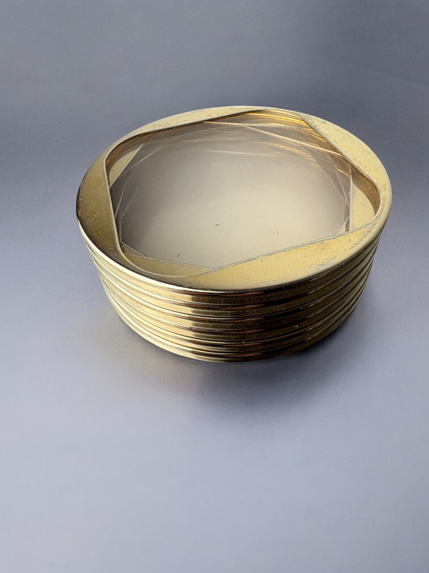 Willy Rizzo Style Lucite Coasters, Set of 6, Italy, 1970