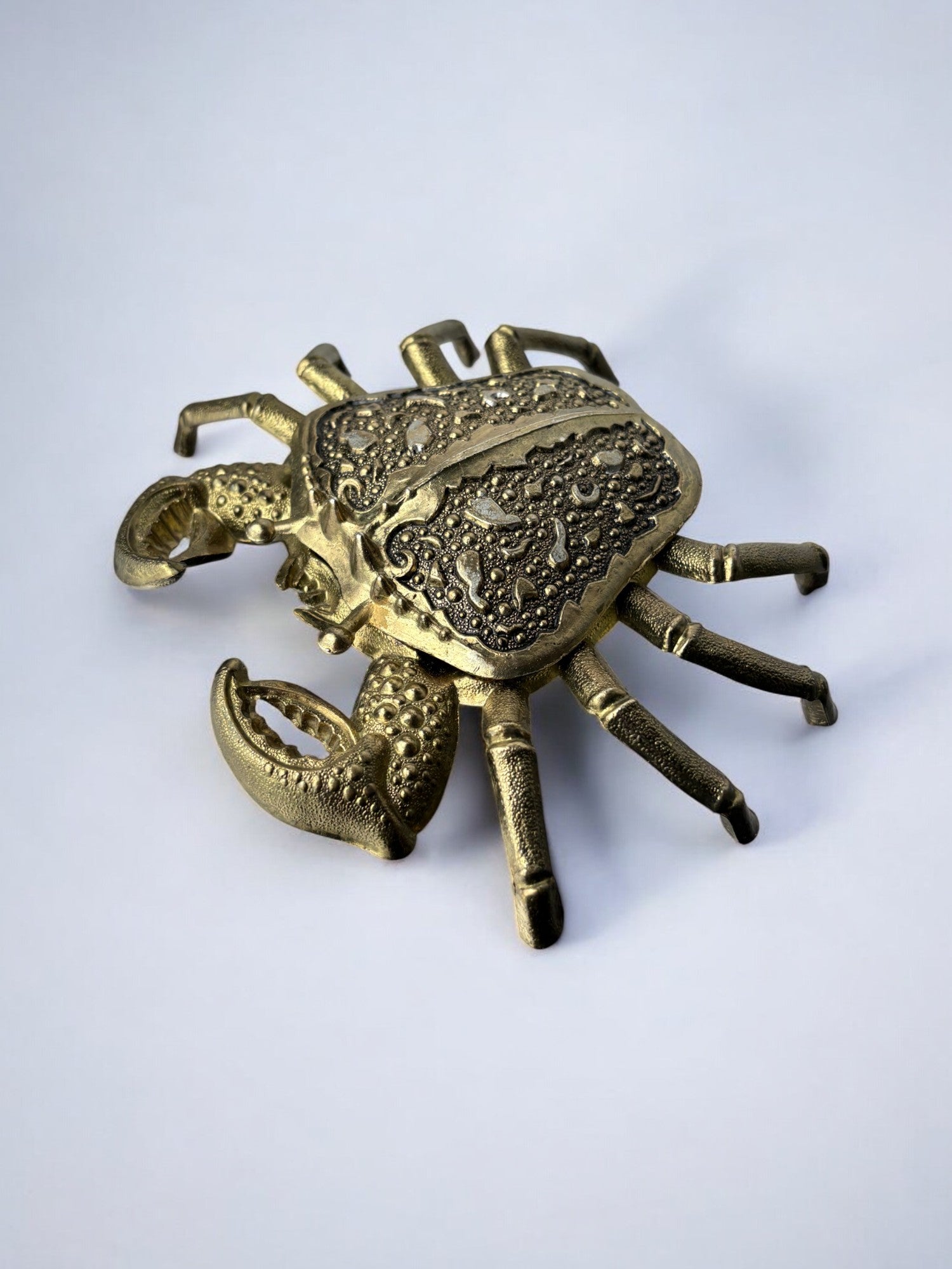 Regency bronze Crab Ashtray, Spain, 1980's