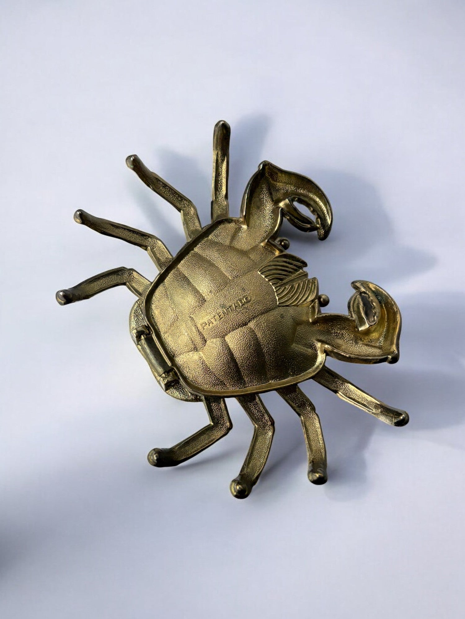 Regency bronze Crab Ashtray, Spain, 1980's