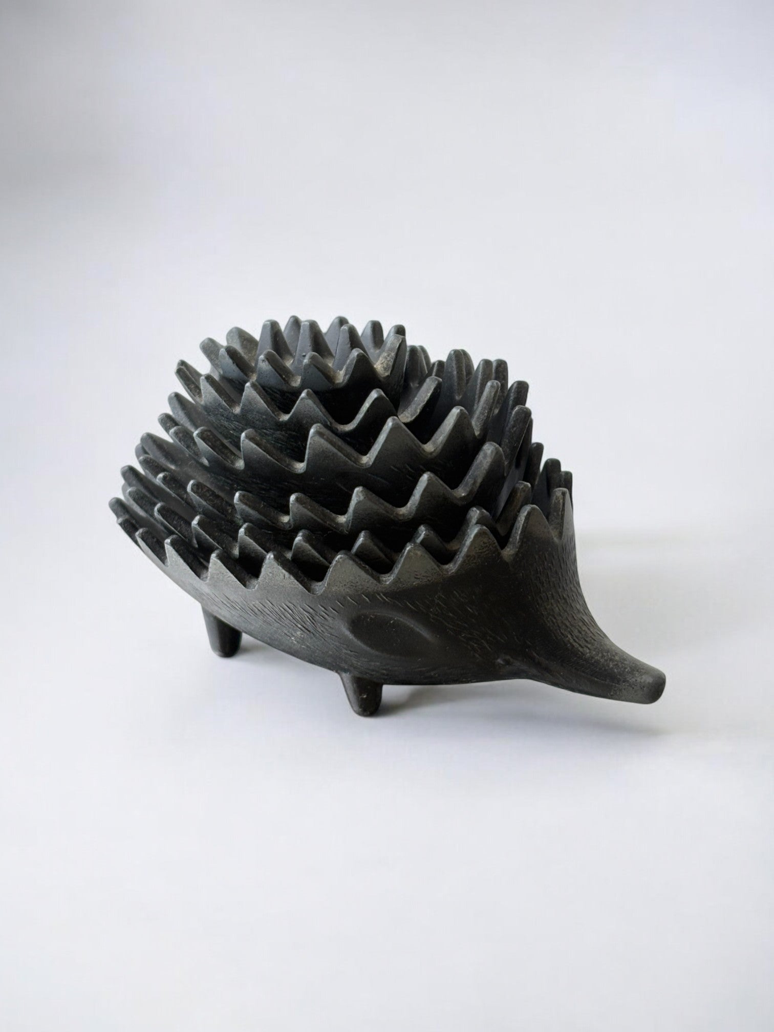 Stackable Hedgehog Ashtray Set by Walter Bosse for Hertha Baller, Austria, Midcentury