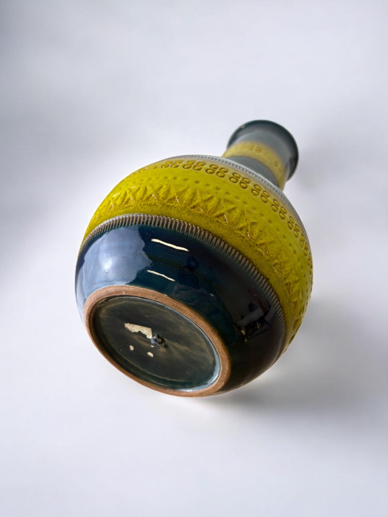 Ceramic vase by Aldo Londi for Bitossi, Italy, 1960's