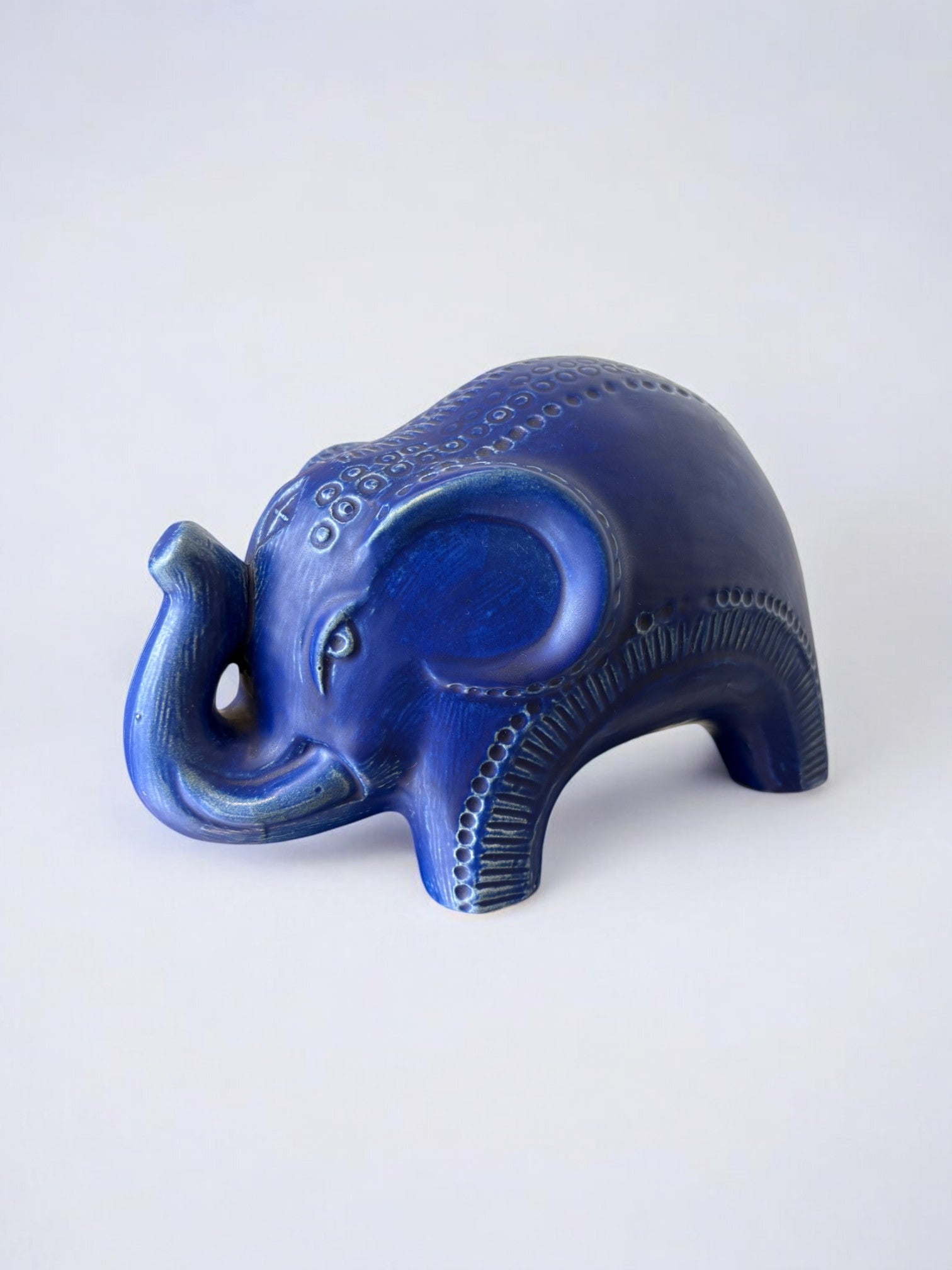 Ceramic Elephant by Aldo Londi for Bitossi, Italy, 1960's