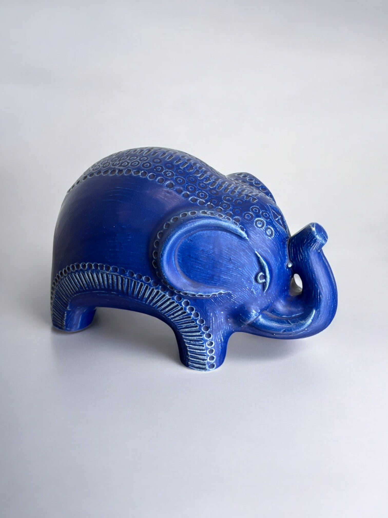 Ceramic Elephant by Aldo Londi for Bitossi, Italy, 1960's