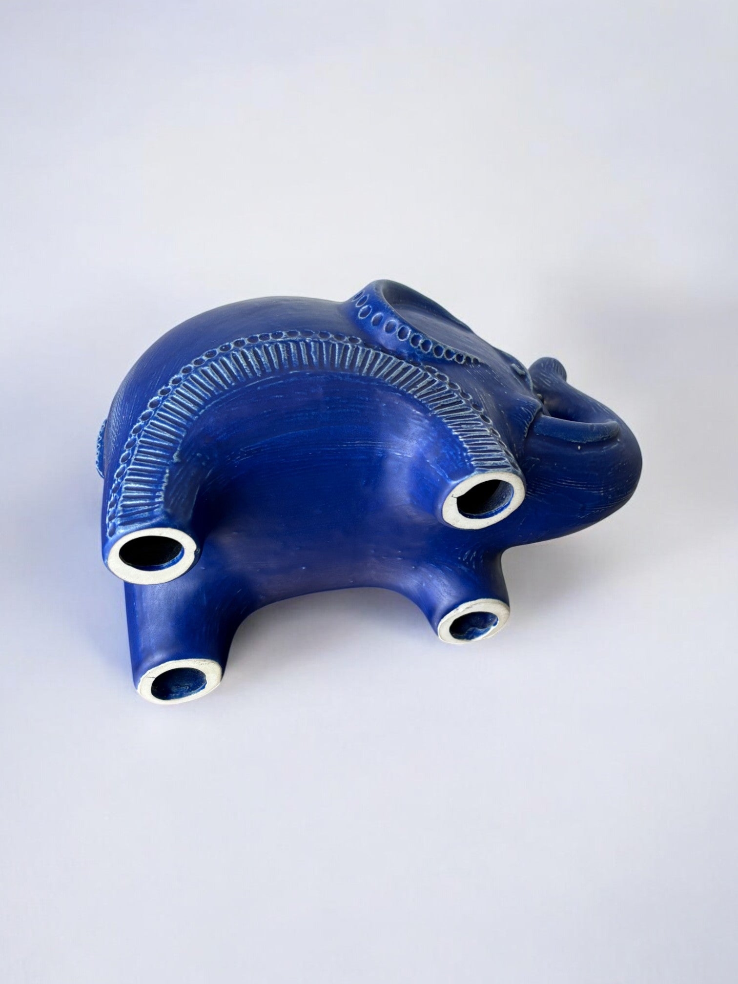 Ceramic Elephant by Aldo Londi for Bitossi, Italy, 1960's