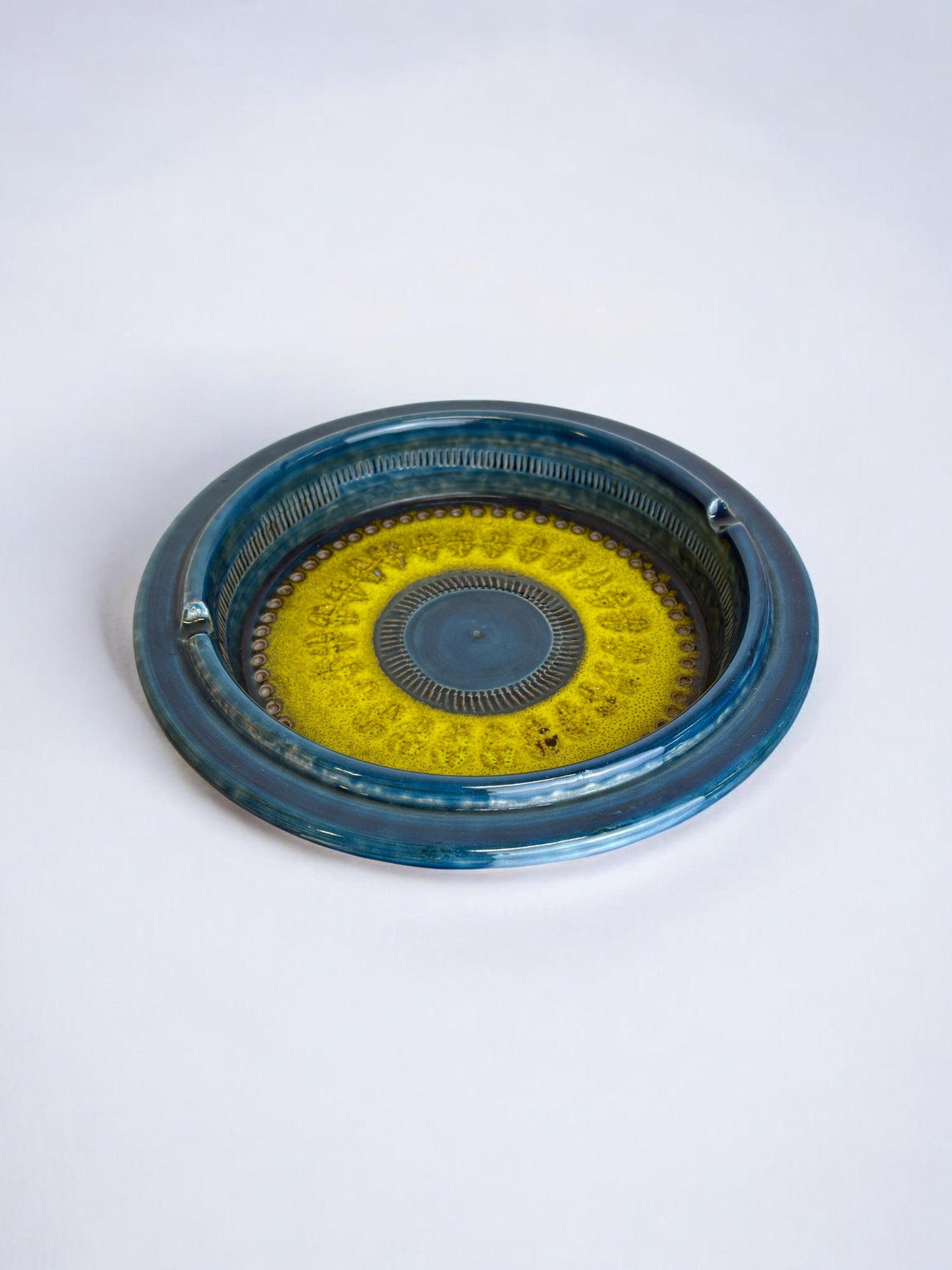 Ceramic ashtray by Aldo Londi for Bitossi,Italy, 1960's