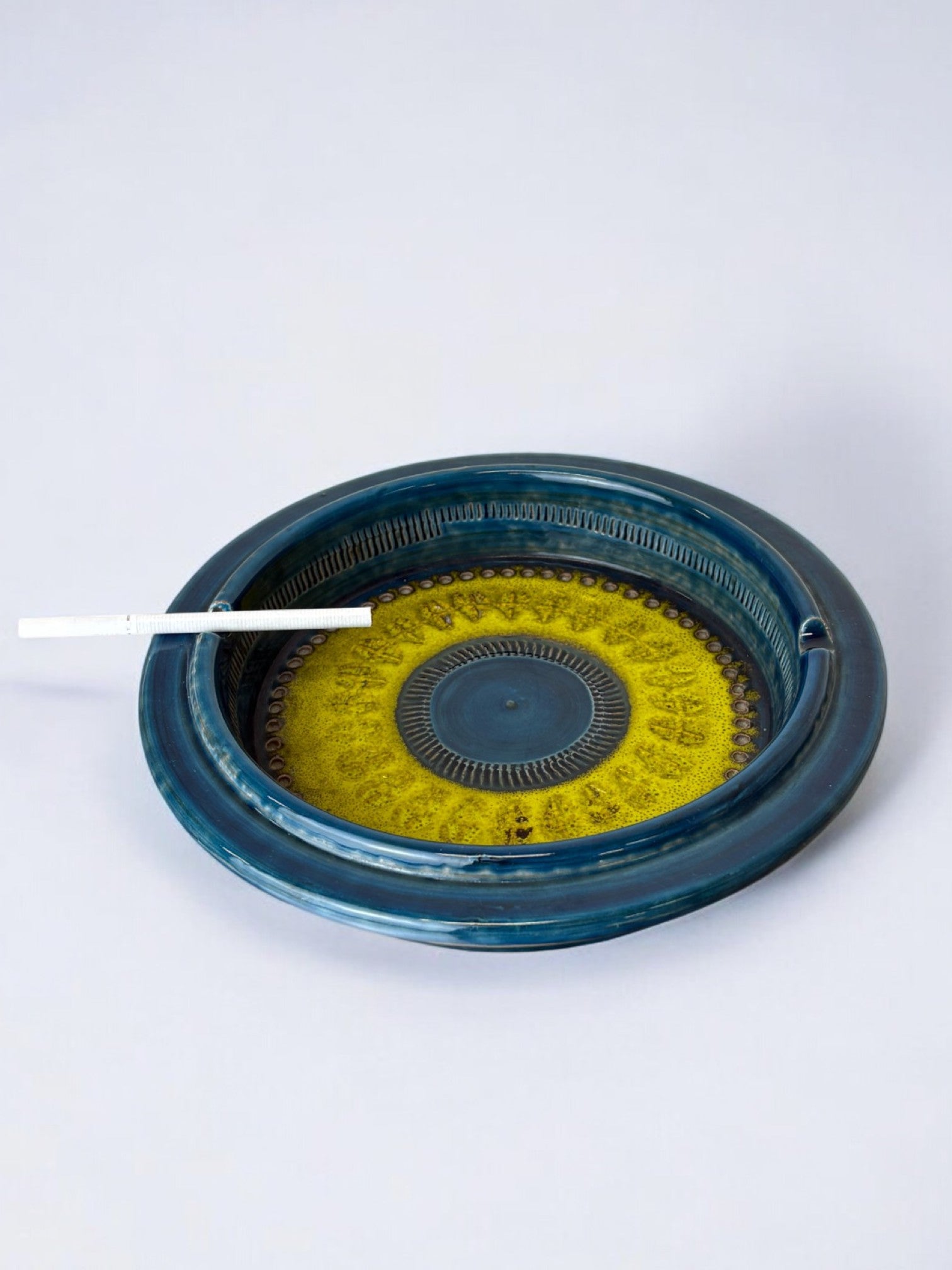 Ceramic ashtray by Aldo Londi for Bitossi,Italy, 1960's