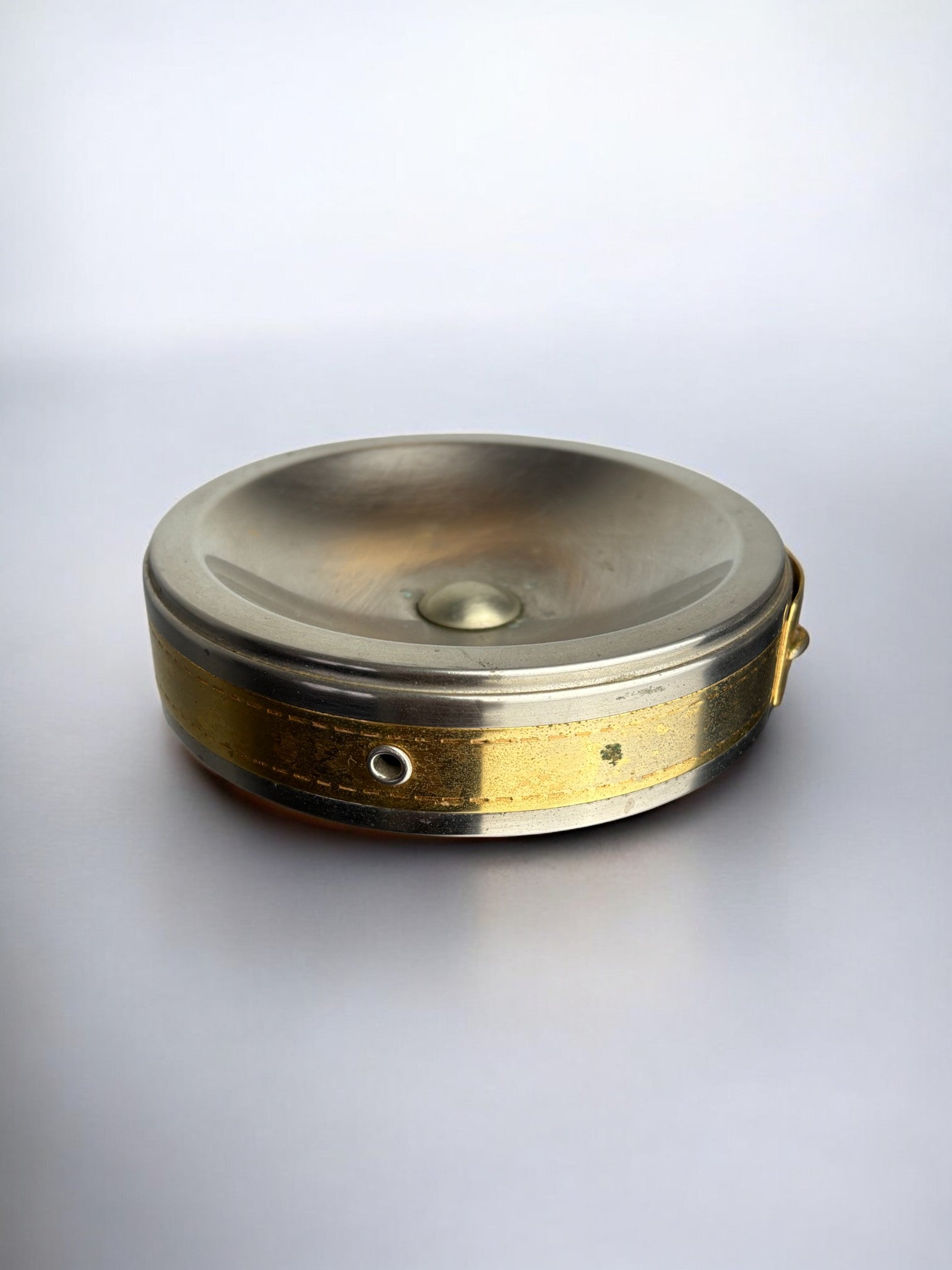 Maria Pergay's style Belt Buckle Ashtray, France, 1970's