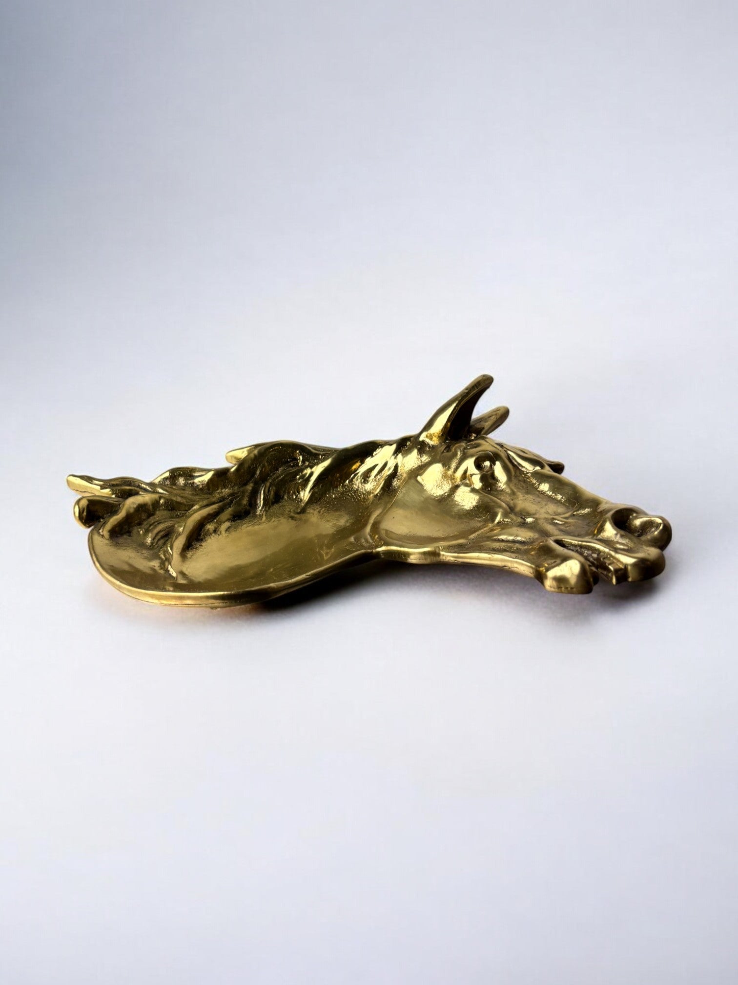 Regency Horse tray in bronze, Italy, 1970's