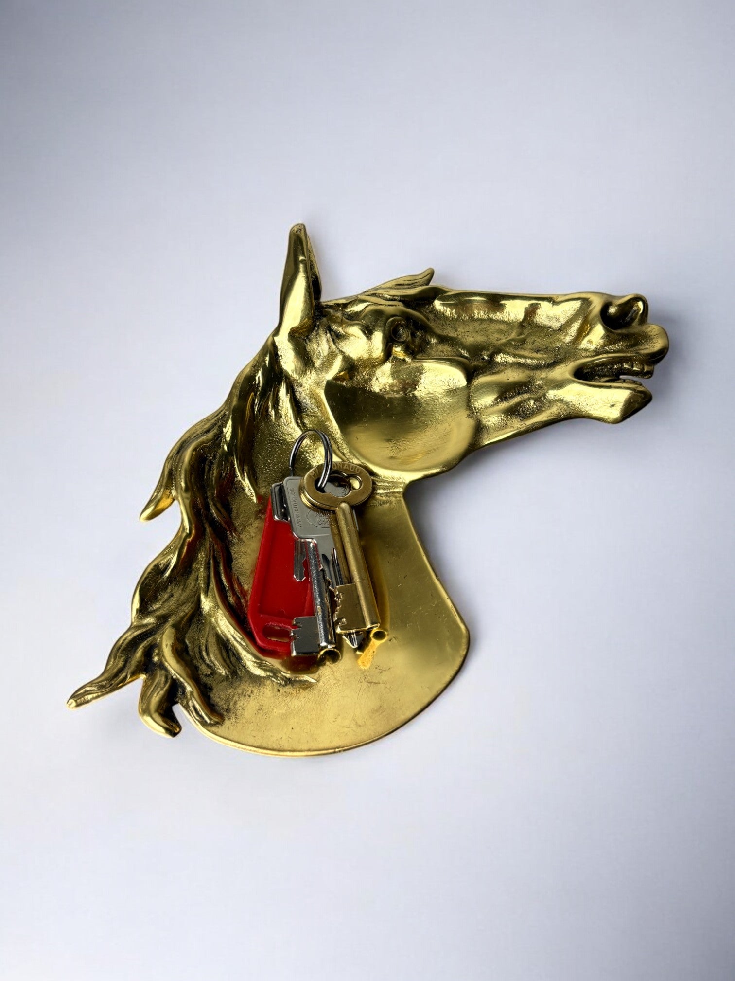 Regency Horse tray in bronze, Italy, 1970's