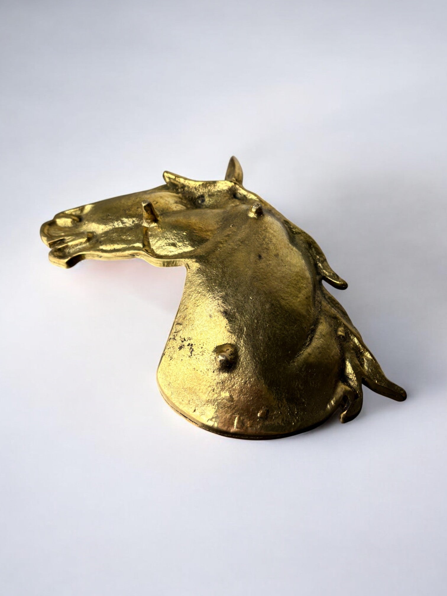 Regency Horse tray in bronze, Italy, 1970's