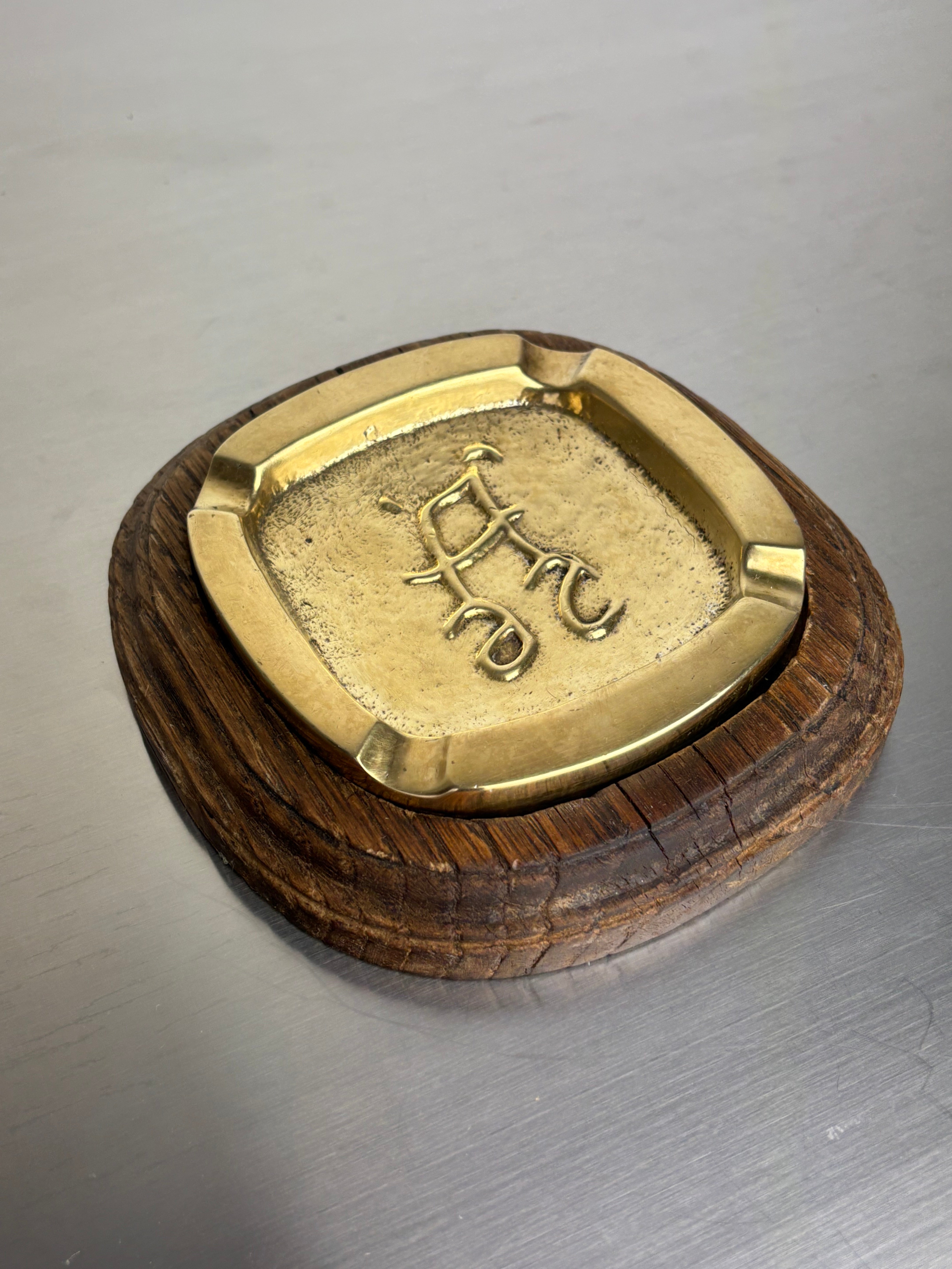 Sculptural brutalist ashtray by Ardisur, Spain, 1970's