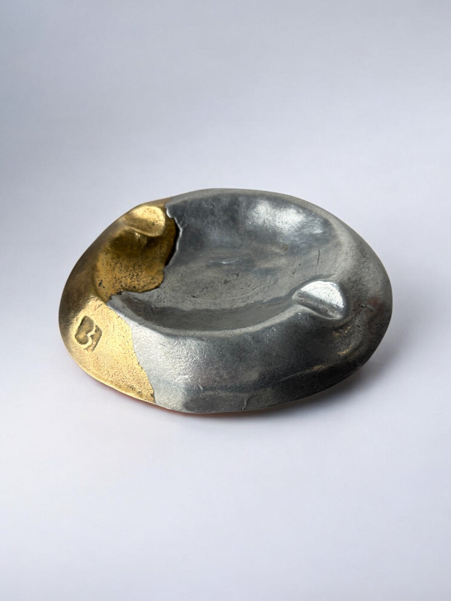 Brutalist ashtray by Arte3, 1980, Spain