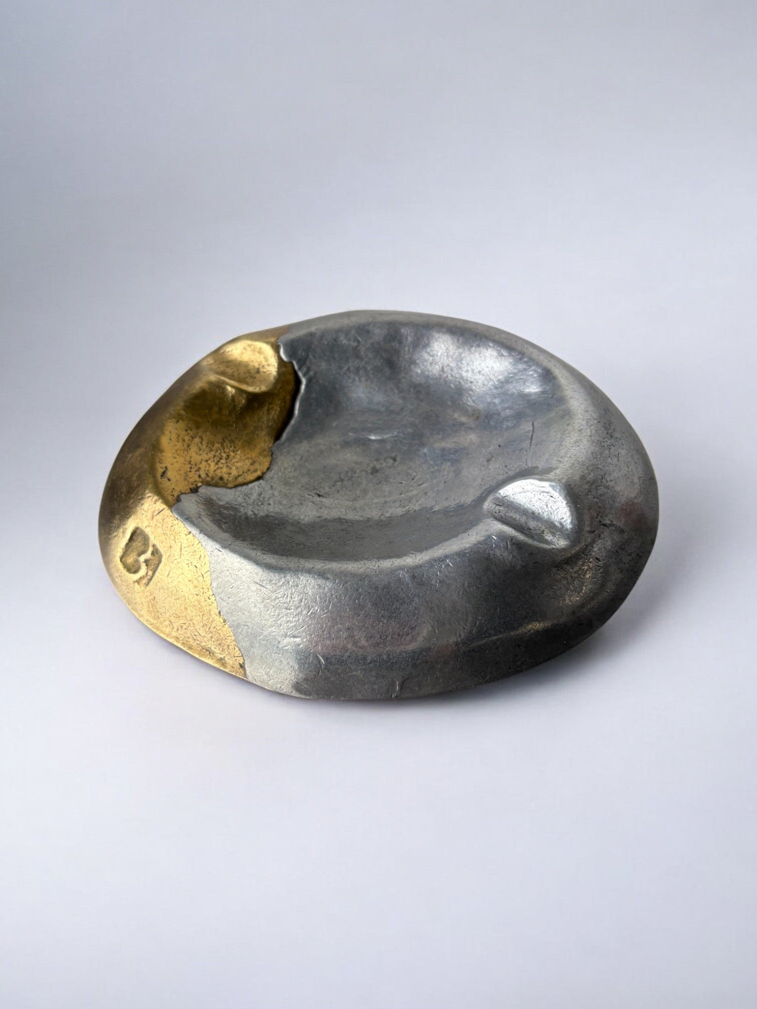 Brutalist ashtray by Arte3, 1980, Spain