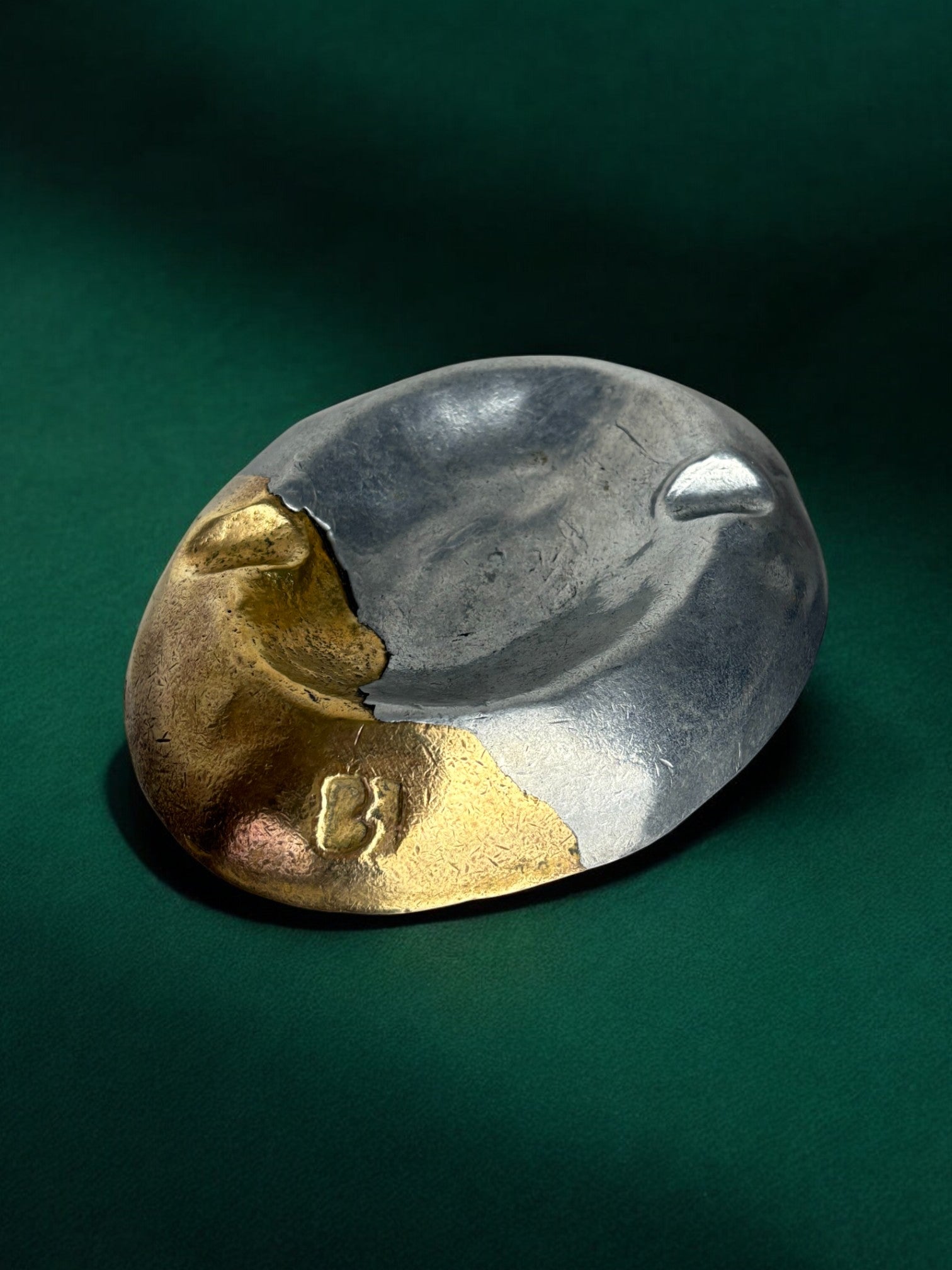 Brutalist ashtray by Arte3, 1980, Spain