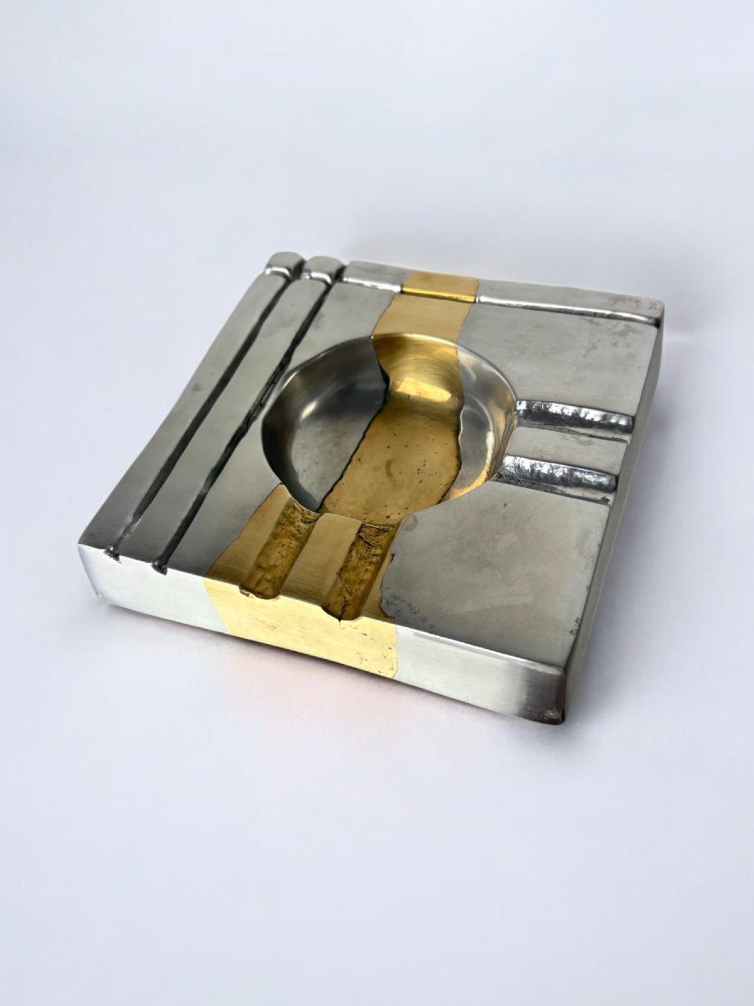 Brutalist ashtray by Art3, Spain, 1970's