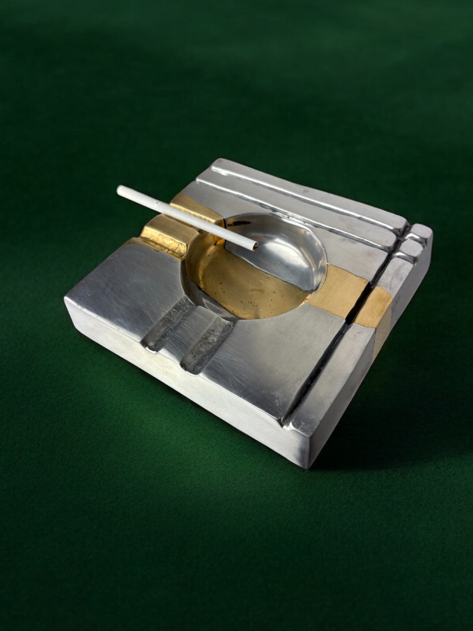 Brutalist ashtray by Art3, Spain, 1970's