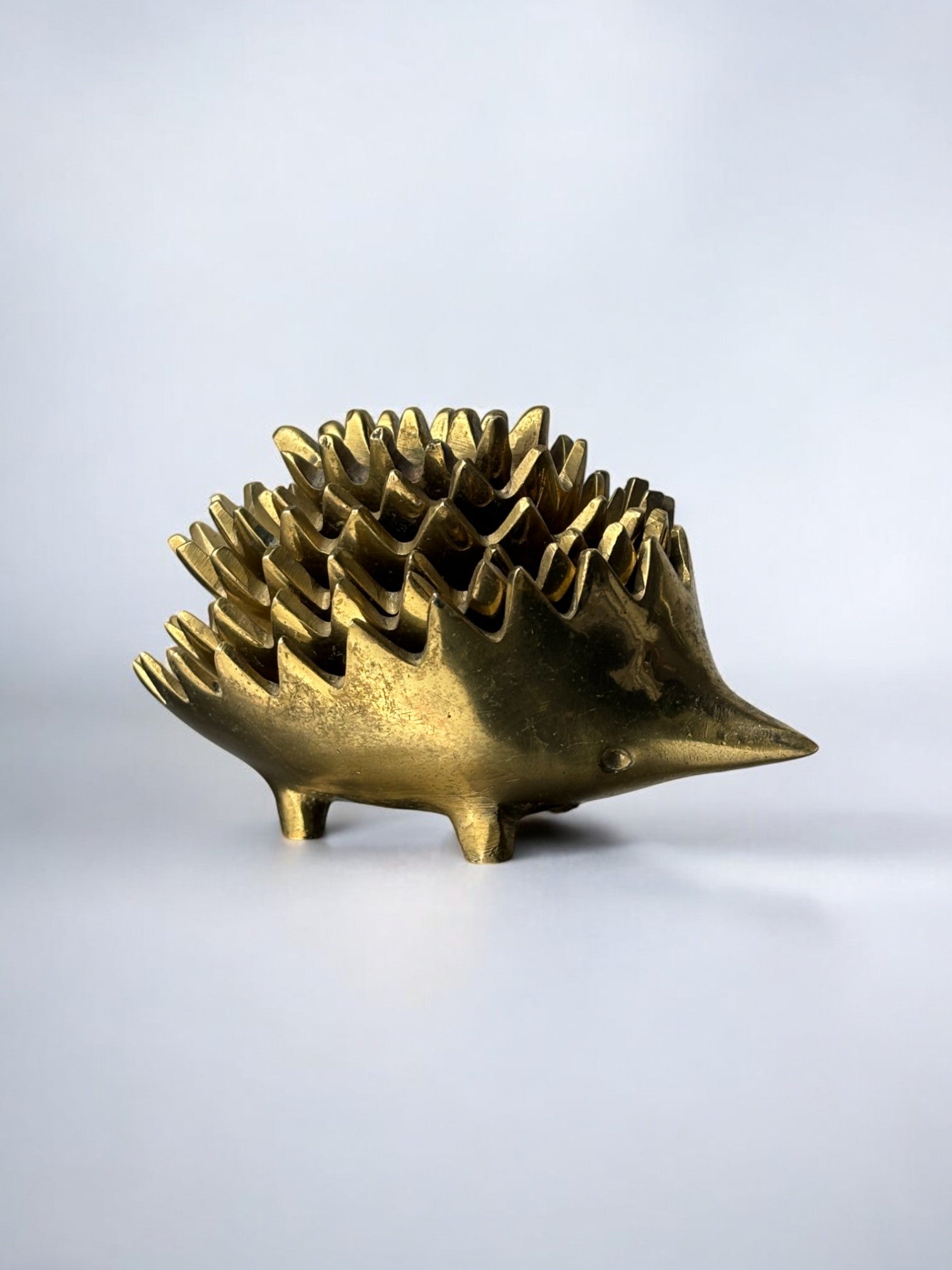 Stackable Hedgehog Ashtray Set by Walter Bosse for Hertha Baller, Austria, 1950s