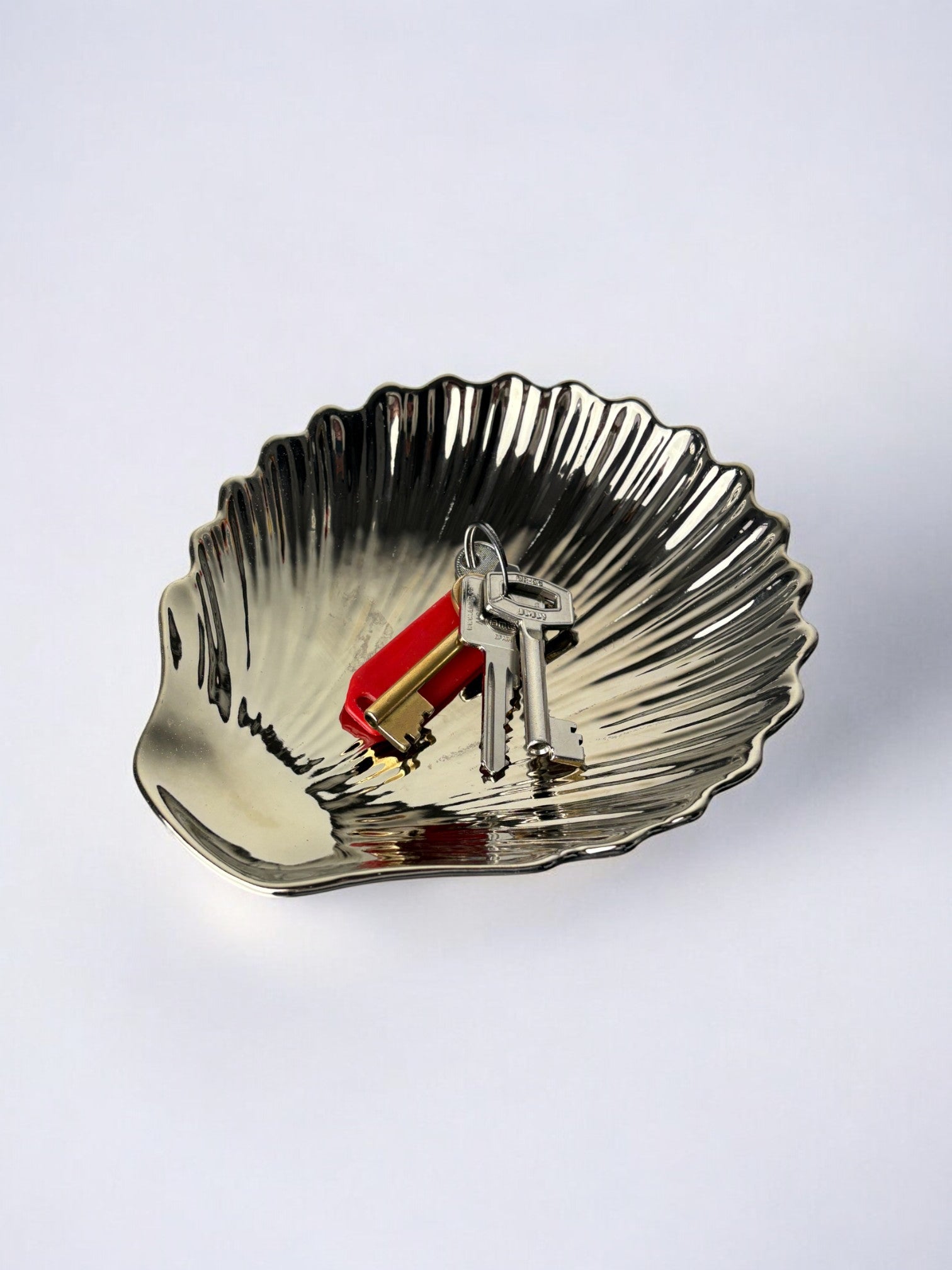 Shell Vide-Poches in ceramic, Italy, 1980's