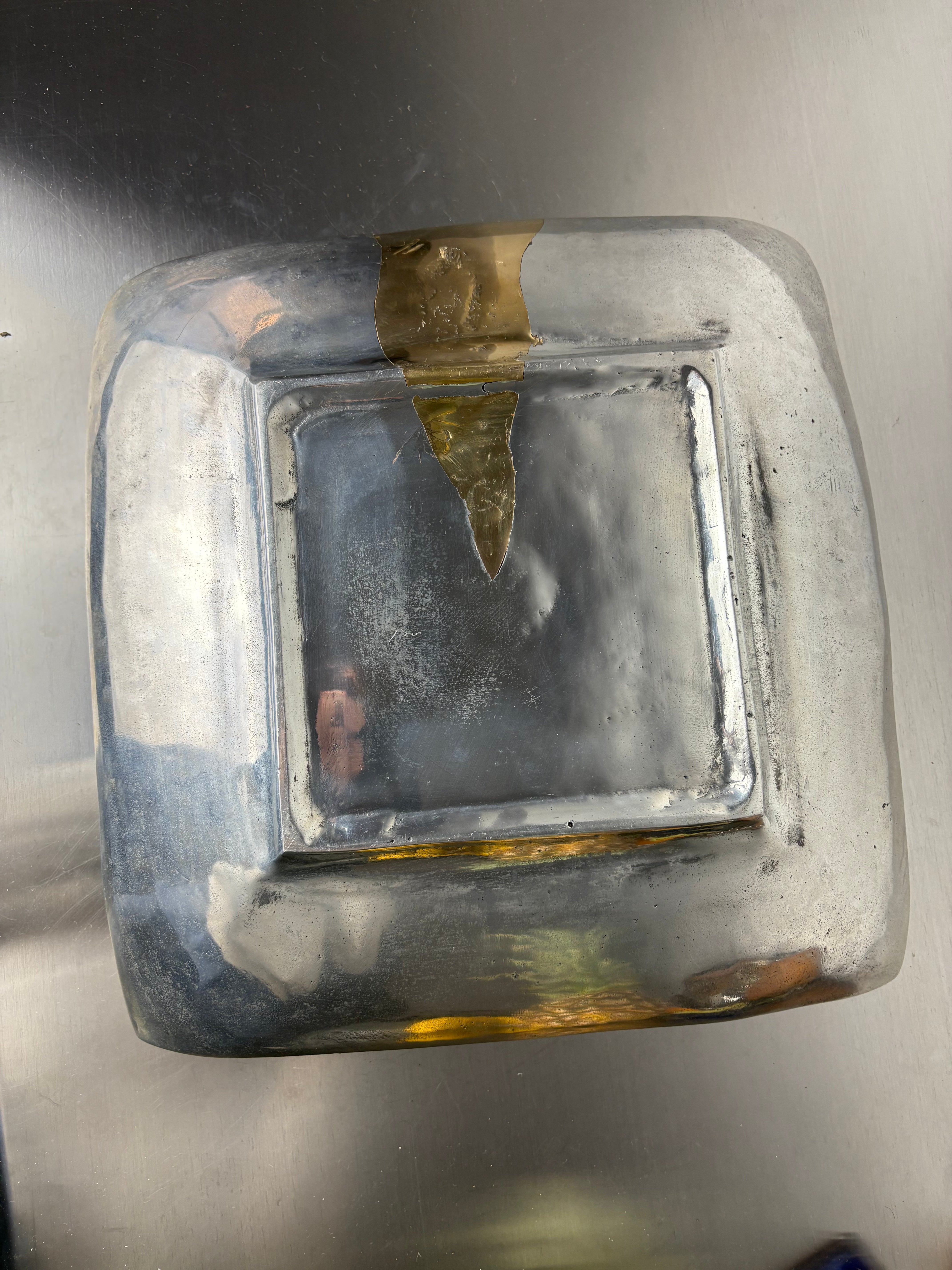 XL brutalist centerpiece by Ardisur, Spain, 1970's