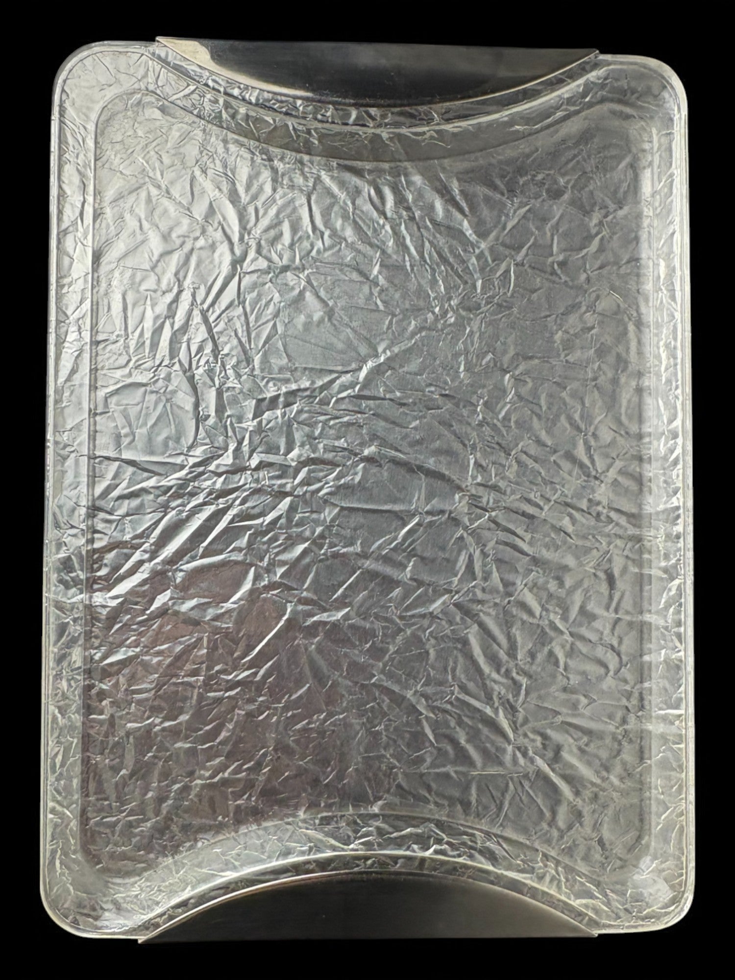 Willy Rizzo Style Ice Effect Lucite Tray, Italy, circa 1970's