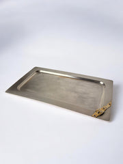 Maria Pergay's style Belt Buckle Tray, France, 1970's