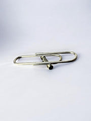 Hermes style Rope Motif paper clip, France, 1970's