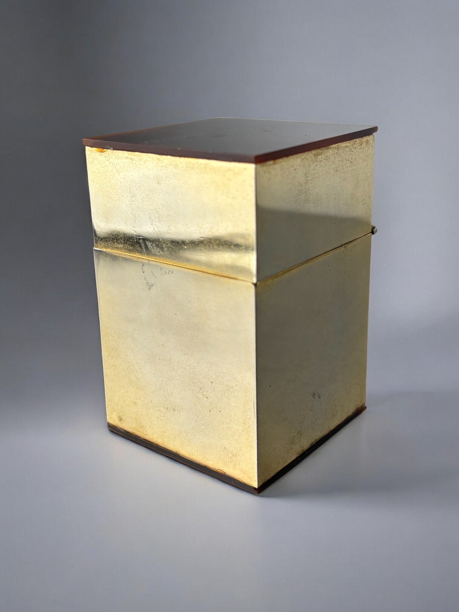 Faux Tortoise Shell & mirrors Dior Style lighter, Italy, 1970's