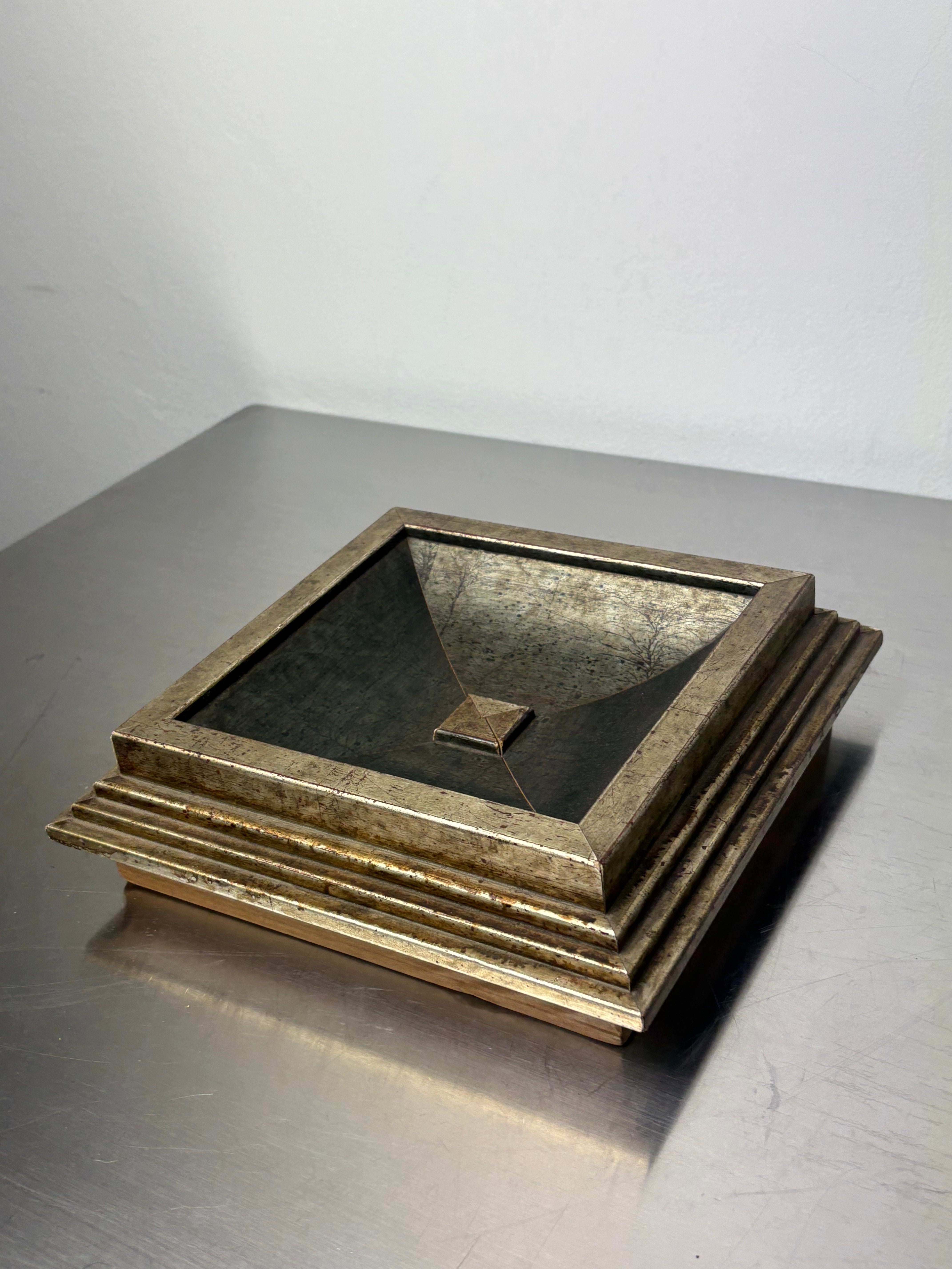 Hollywood Regency tray, wood, France, 1980's