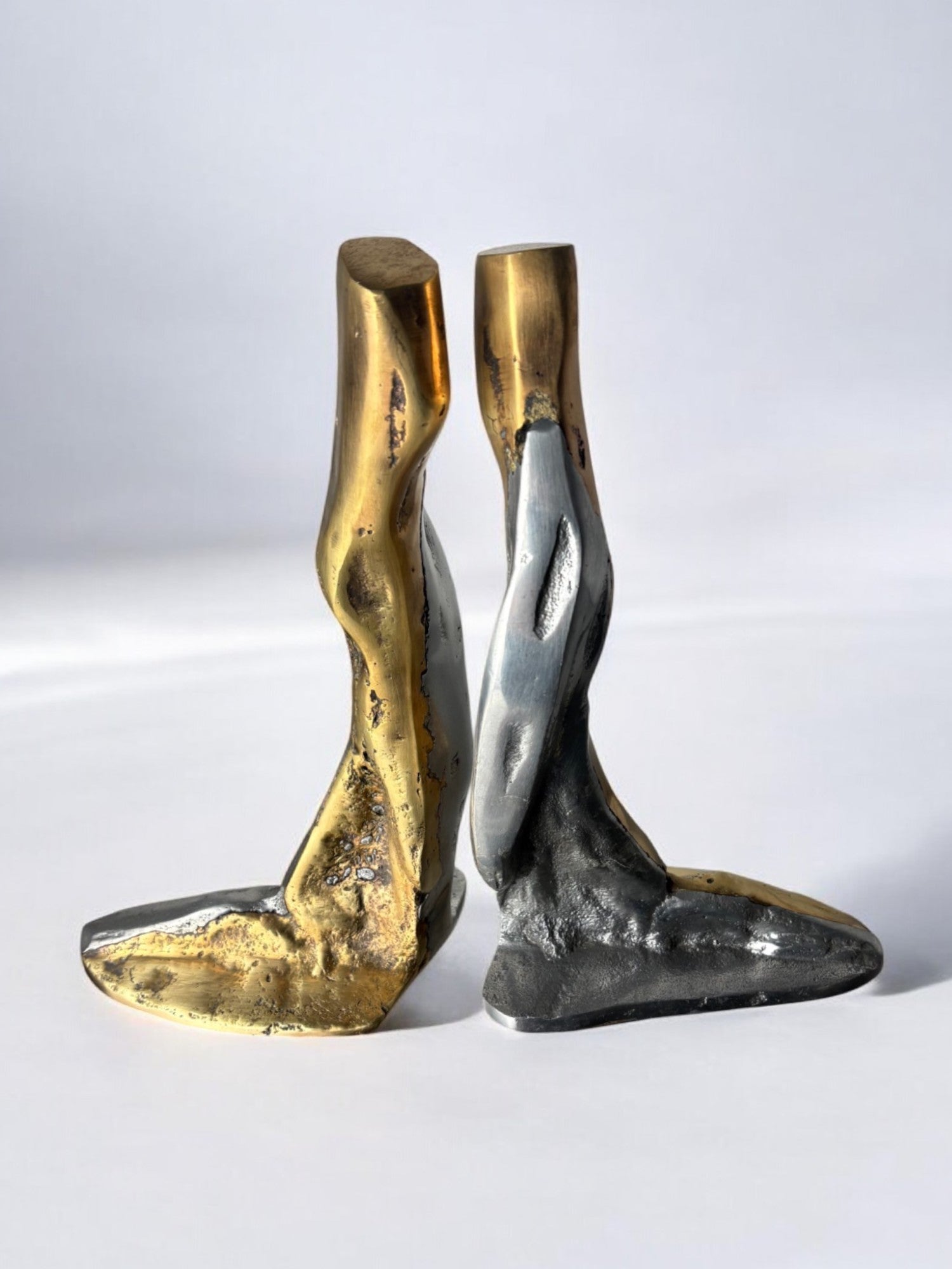 Pair of Brutalist bookends by Ardisur, Spain, 1970's