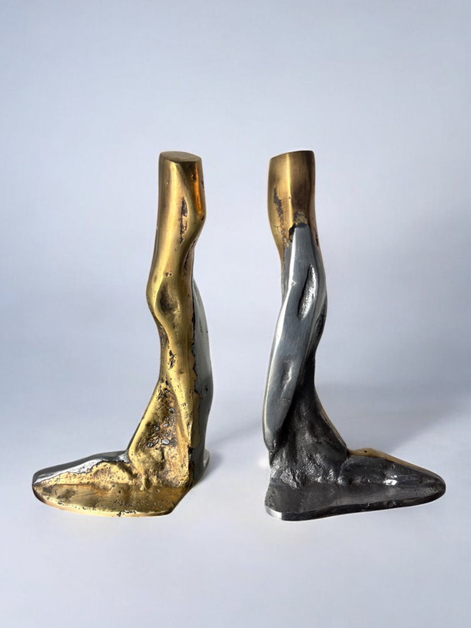 Pair of Brutalist bookends by Ardisur, Spain, 1970's