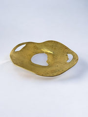 Brutalist centerpiece by Leopold, bronze & lucite, Spain, 1970's