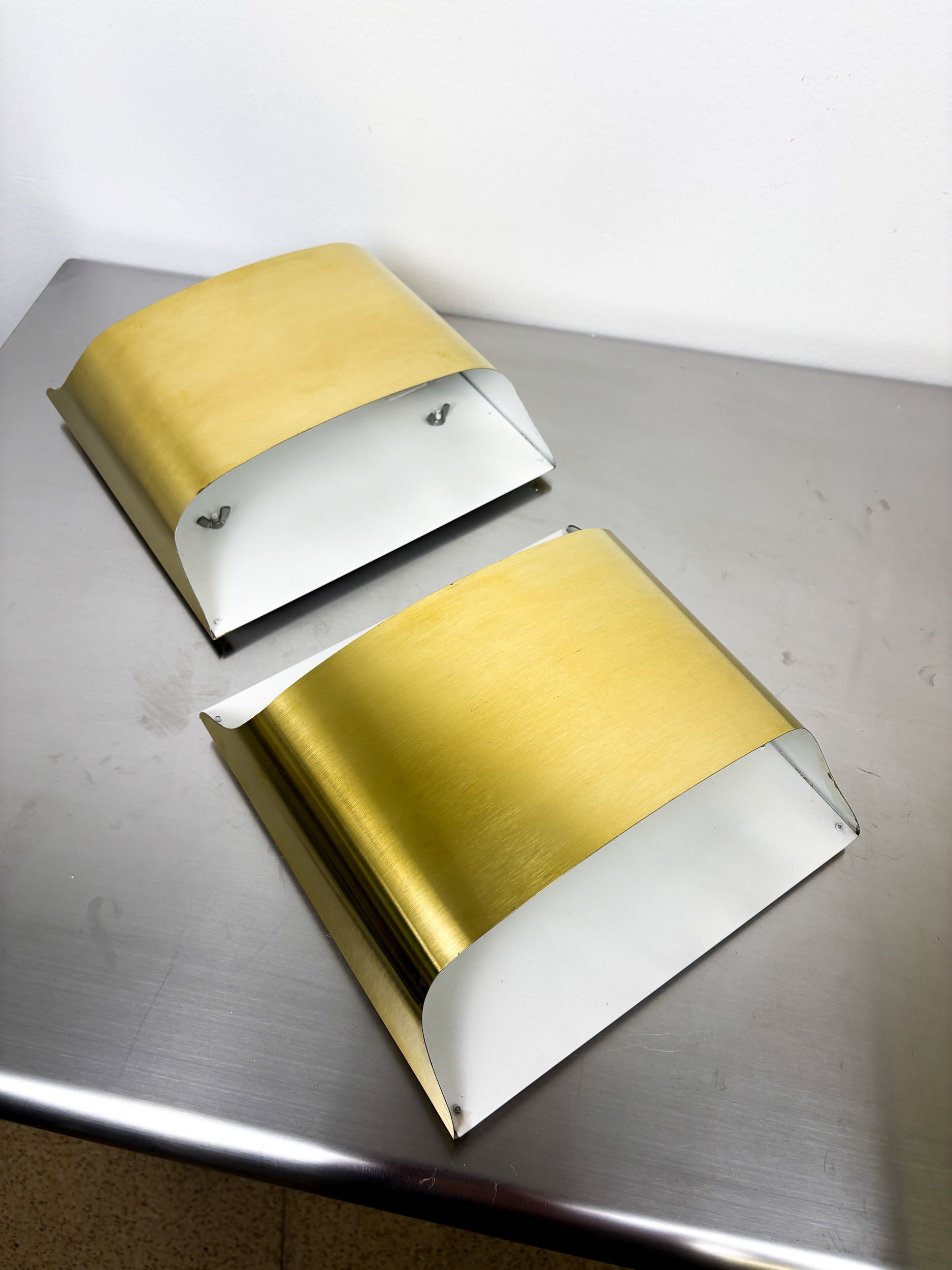 Pair of Dieter Witte Wall Lamps for Staff Leuchten - Germany 1970s