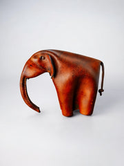 Leather Elephant By Deru Wiesbaden, Germany, 1960