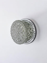 Helena Tynell bubble sconce for limburg, blown glass, Germany, 1960