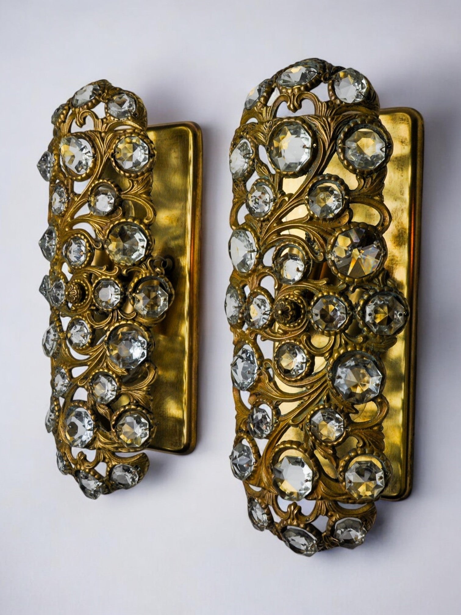 Pair of Palwa sconces by Ernest Palm, 1960, Spain