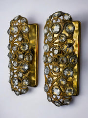 Pair of Palwa sconces by Ernest Palm, 1960, Spain