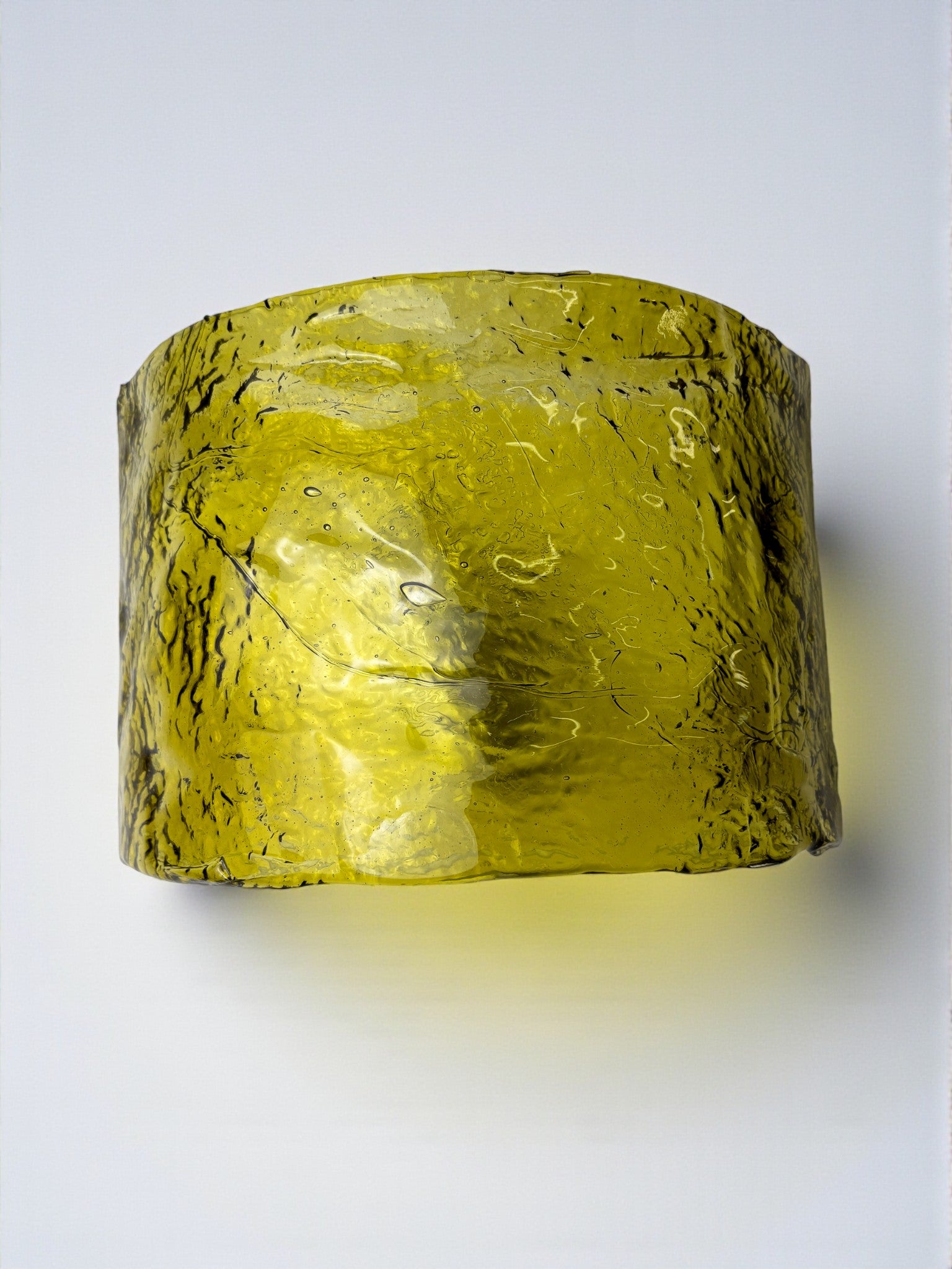 Carlo Nason for Mazzega Murano Glass Wall Sconce, Italy Circa 1970's