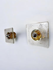 Pair of Albano Poli sconces for Poliarte, Italy, 1970s