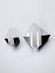 Pair of "Rombo" sconces by Miguel Milá, Spain, 1980