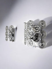 Pair of oscar torlasco sconces, murano glass, italy, 1970